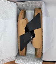 Birkenstock Arizona Split  Birko-Flor Birkibu Cork Brown Color Regular Wide