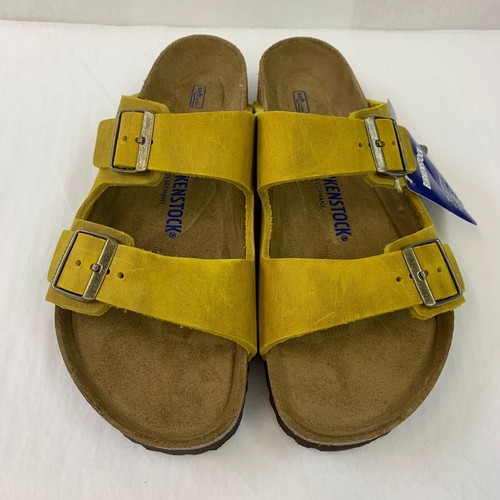 Birkenstock Arizona Ochre Oiled Leather Soft Footbed Nar Women’s Size 8