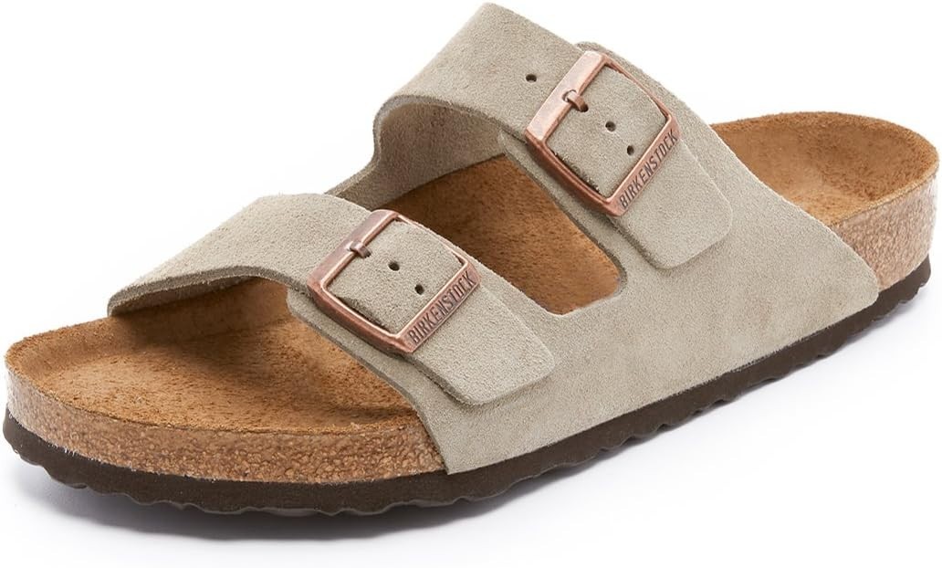 BIRKENSTOCK ARIZONA TAUPE 1301 REGULAR FIT SOFT FOOT BED