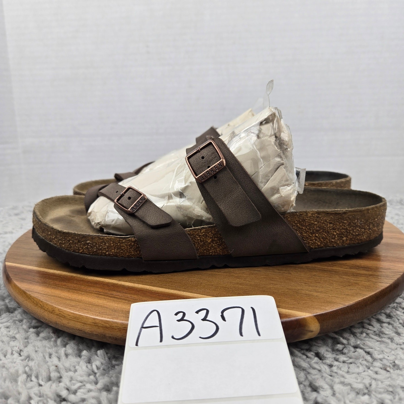 Birkenstock Mayari Birko Flor Brown Double Strap Casual Daily Sandal Womens 41