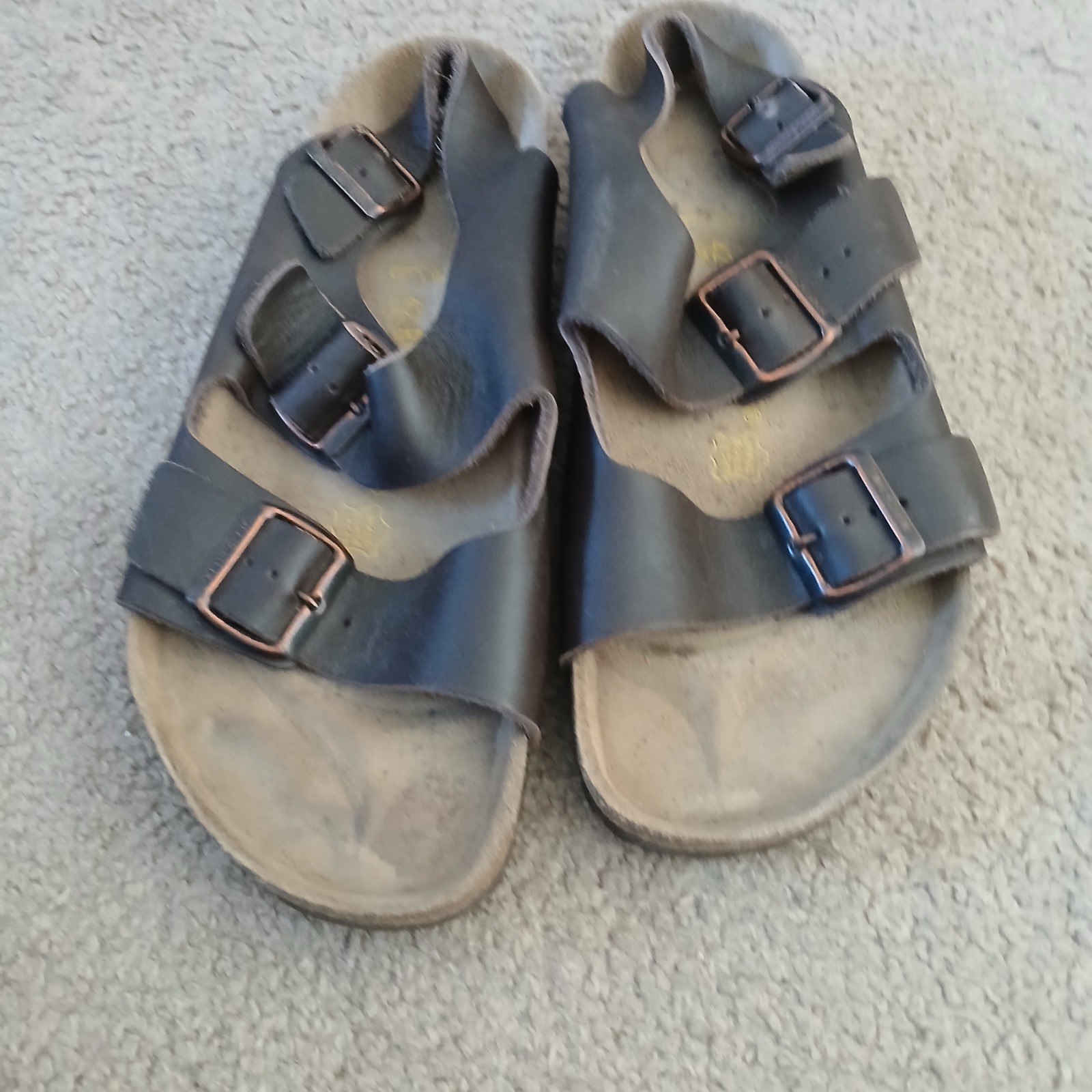 Birkenstock Arizona 42,  W11, M9 Mocha Brown (Mocca) Birkibuc Sandals IUC