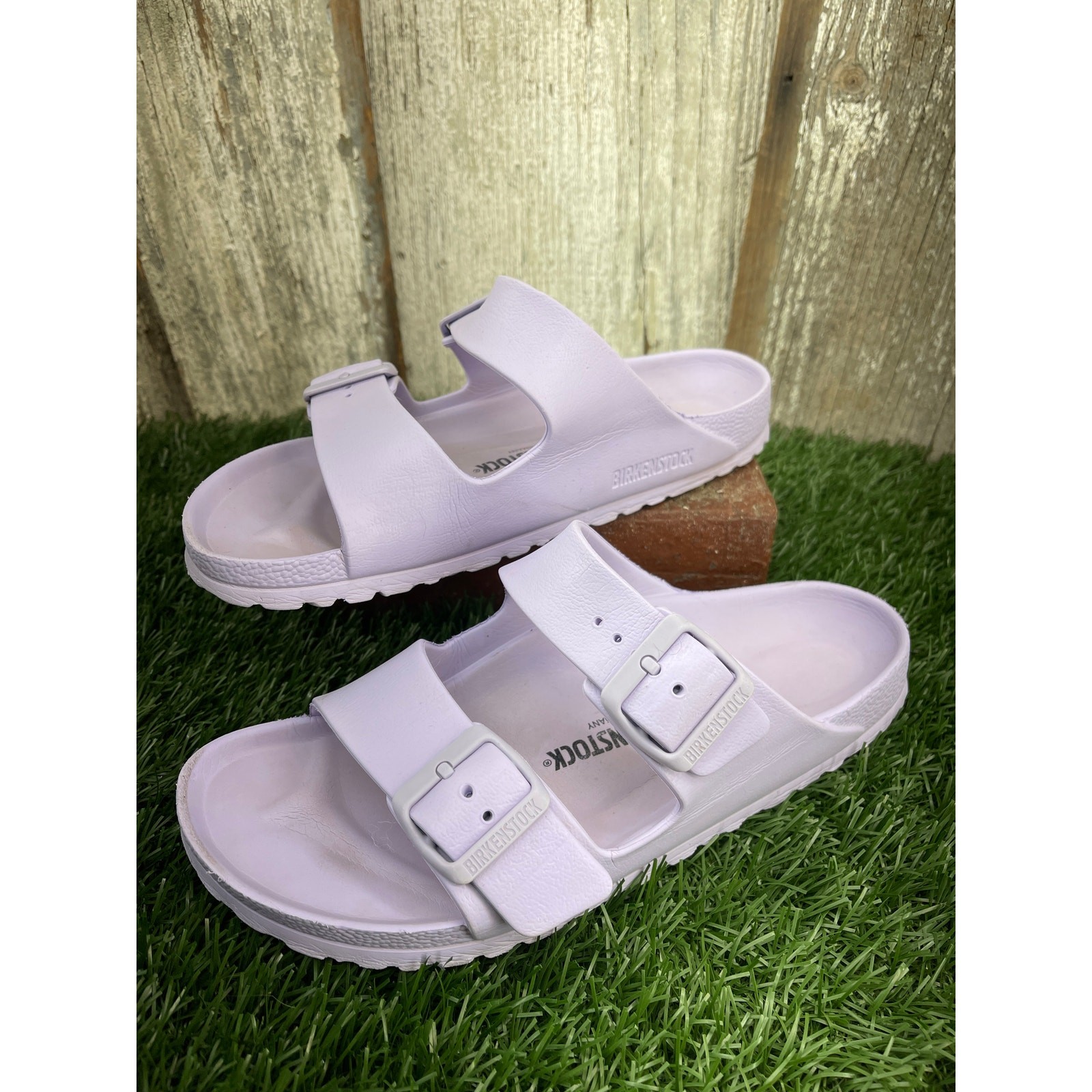 Birkenstock Arizona EVA Light Purple Women’s Sandals EU38 US 7 Narrow
