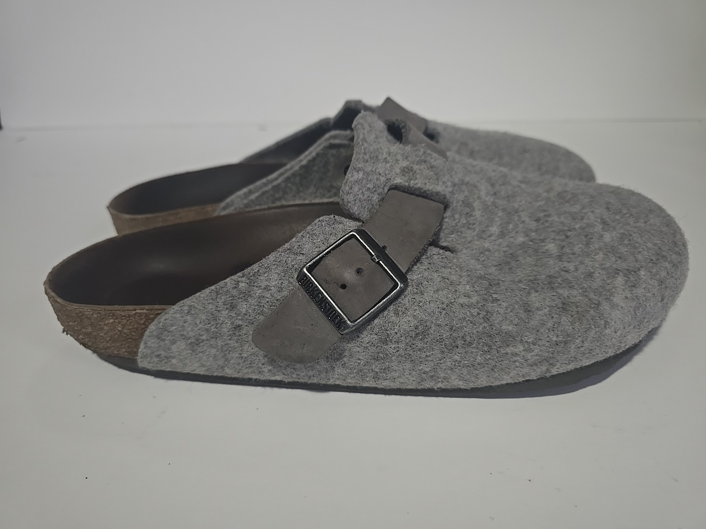 Birkenstock Boston Soft Footbed Clogs Wool Felt Shoes Size 42 9-9.5 M 11-11.5 W