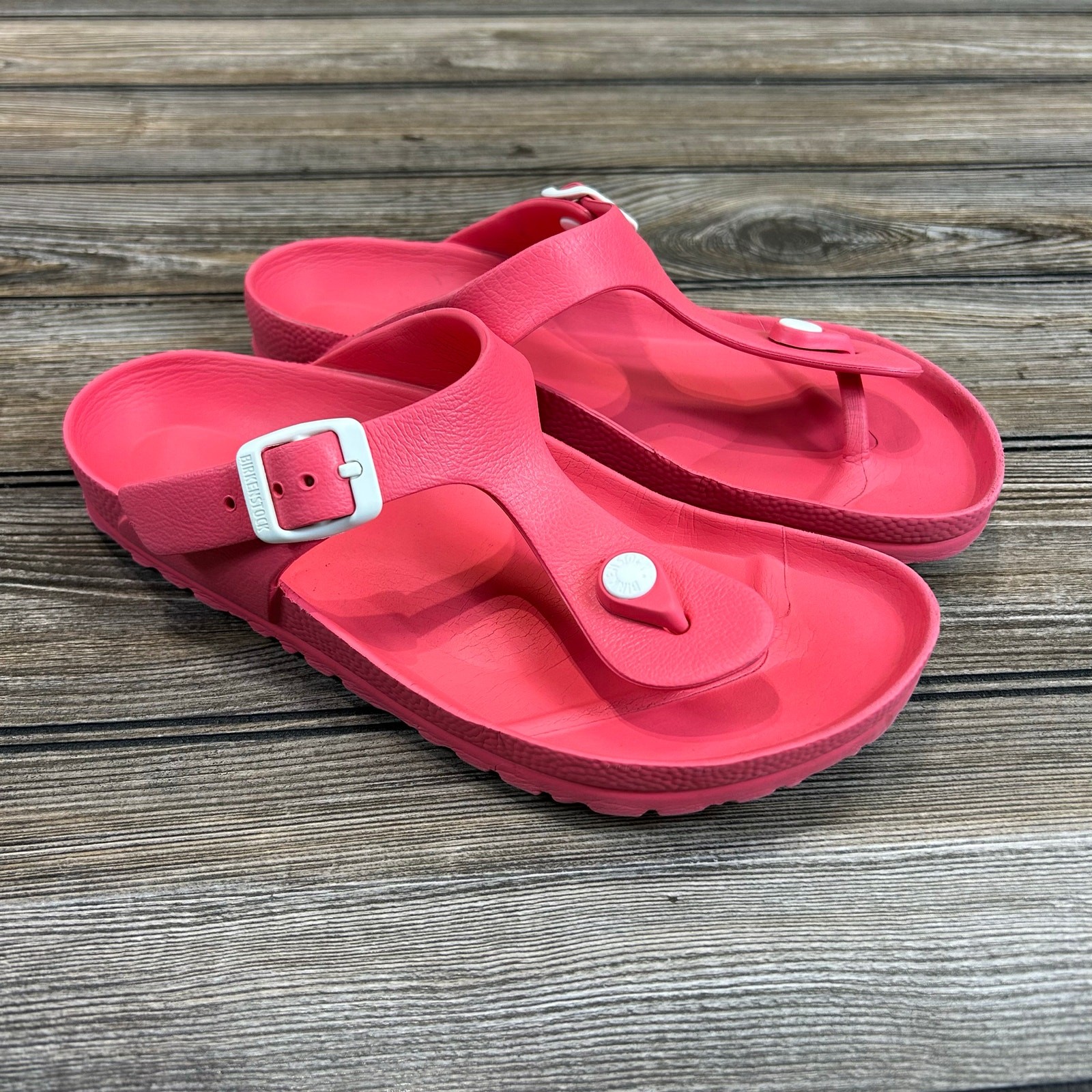 Birkenstock Gizeh EVA Papaya Sandals – Women’s US 5-5.5