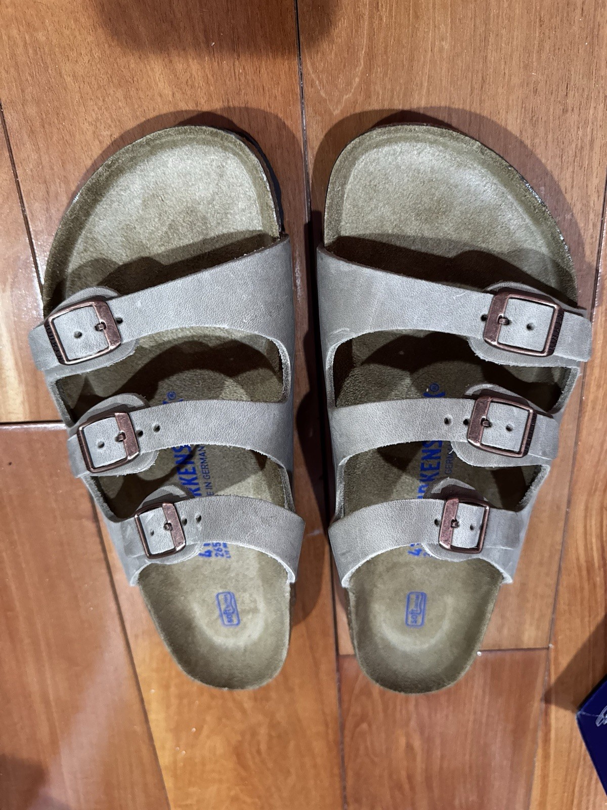NIB Birkenstock Florida size 41 Slide Sandals – Womens Tabacco Brown