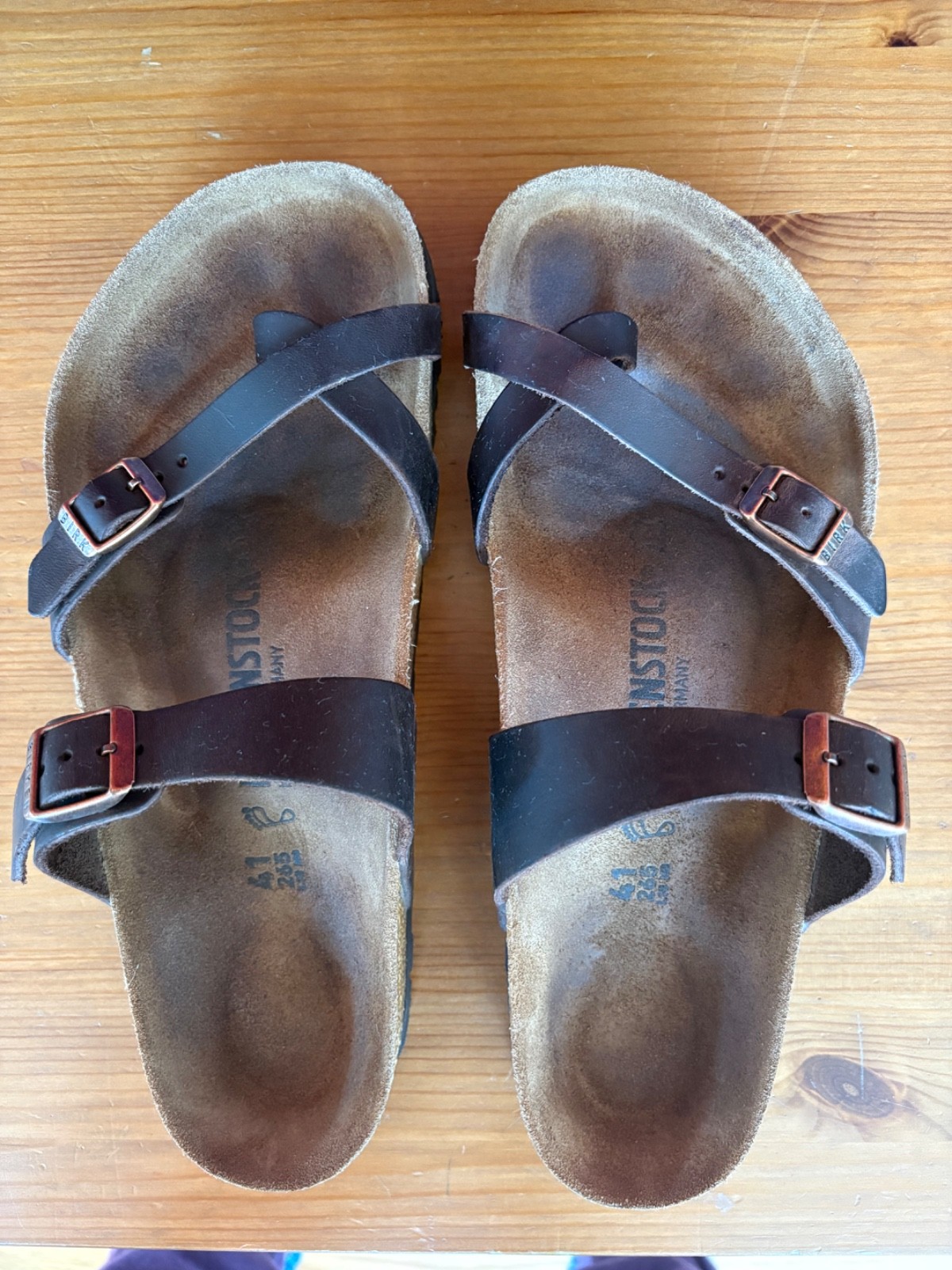 Birkenstock Mayari oiled leather sandals 41 / 10 – 10.5