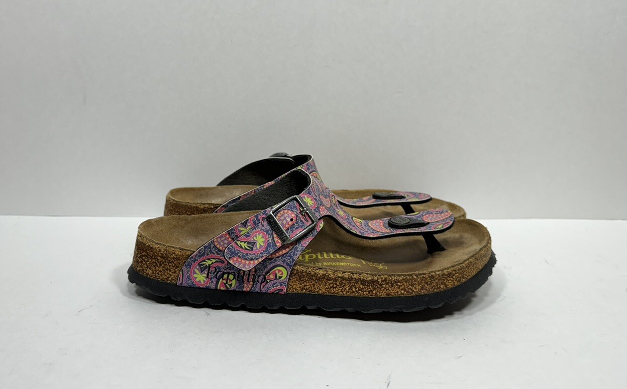 Birkenstock Papillio Gizeh Multicolor Sandals Women’s Size 5 / 36 Shoes