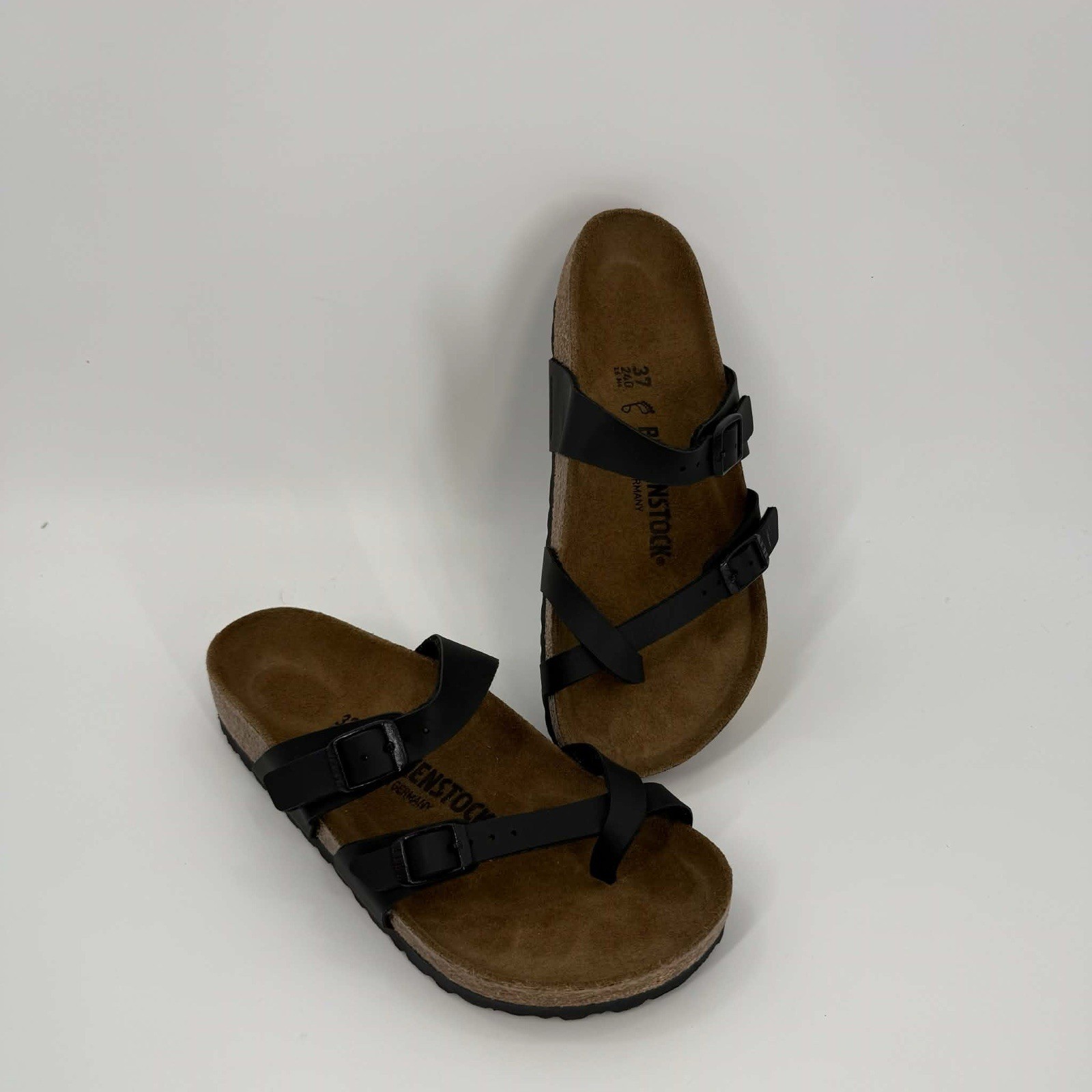 Birkenstock Mayari Black Womens Sz 37