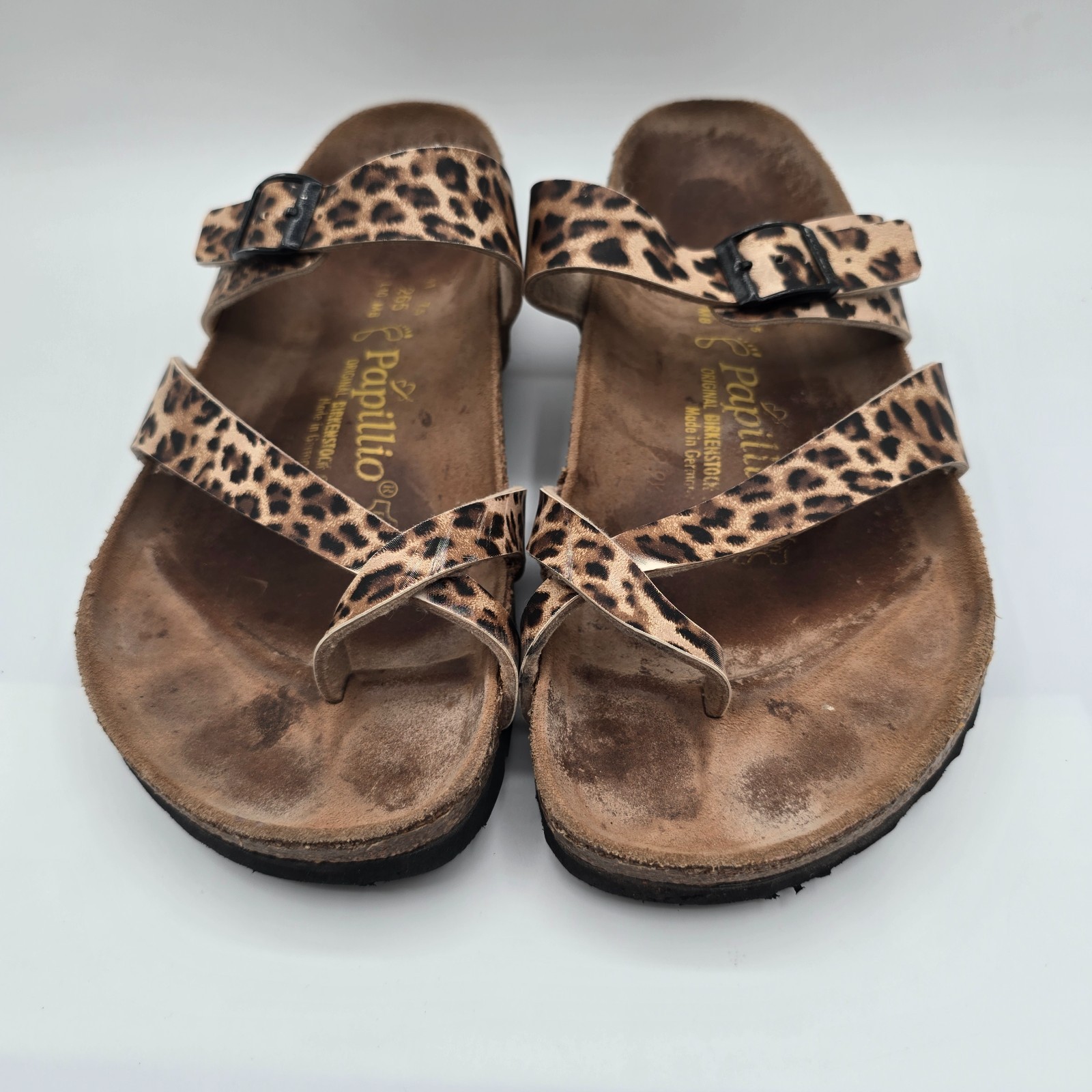 Papillio by Birkenstock Mayari Sandals Women’s 41 Leopard Print US 10 to 10.5