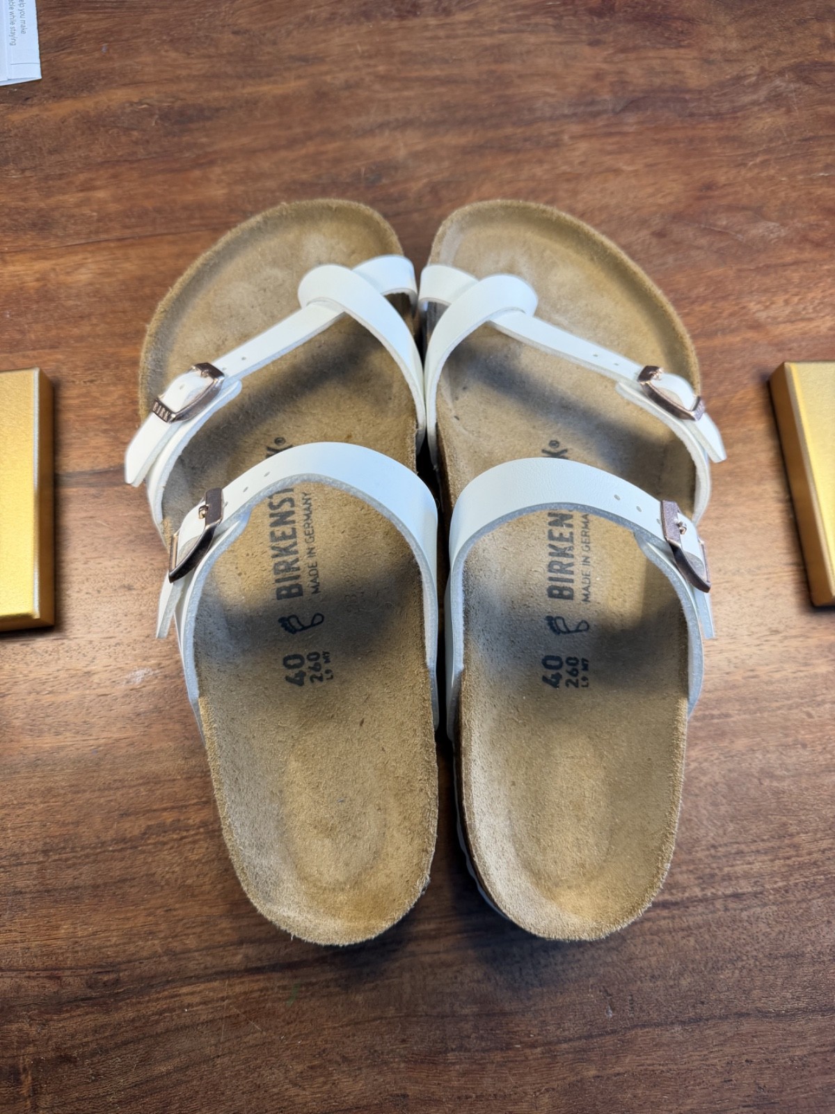 Women’s Birkenstock Mayari Women’s Flat Sandals Sz 9 /(EU  40)