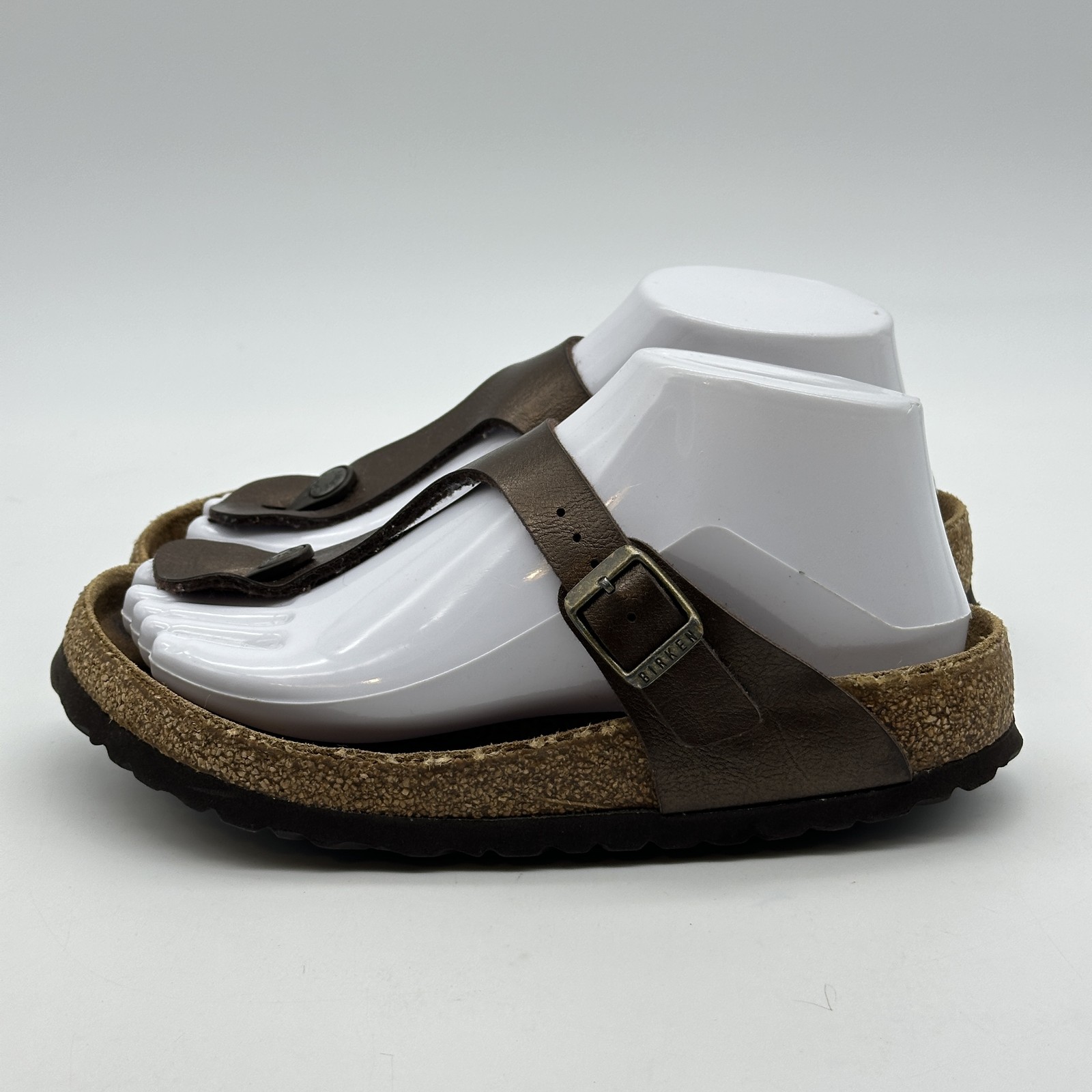 Birkenstock Gizeh Women’s Size 37 US 6 Brown Leather Birko Flor Thong Sandal