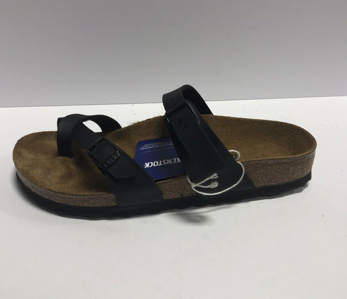 Birkenstock Mayari Womens Sandal Black Size US6 N EU37
