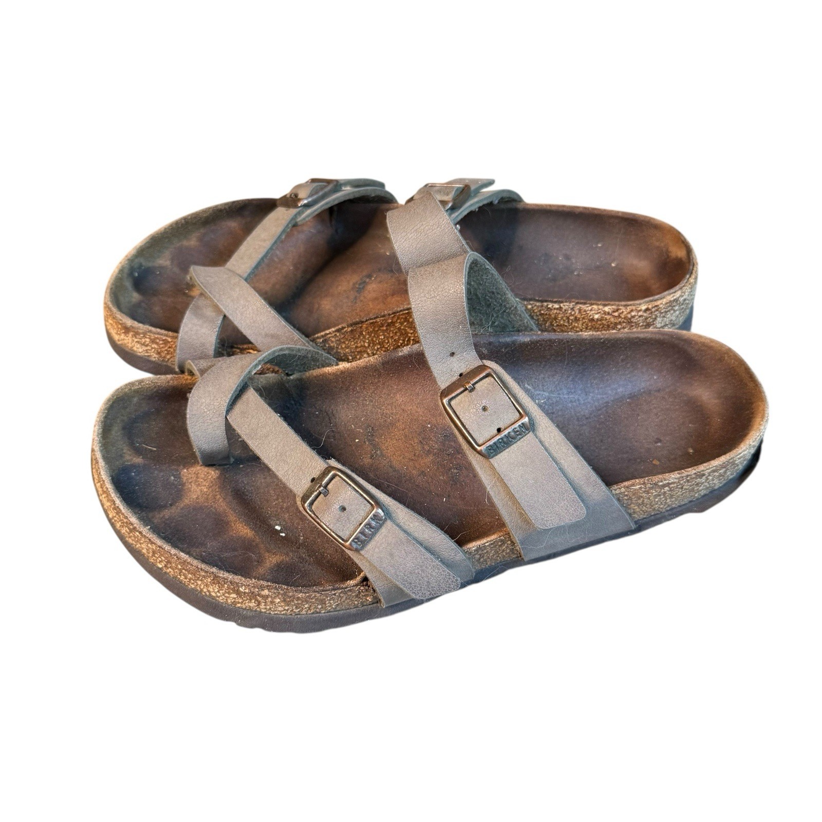 Birkenstock Mayari Sandals Brown Birko-Flor Women’s Size US 6 EU 37