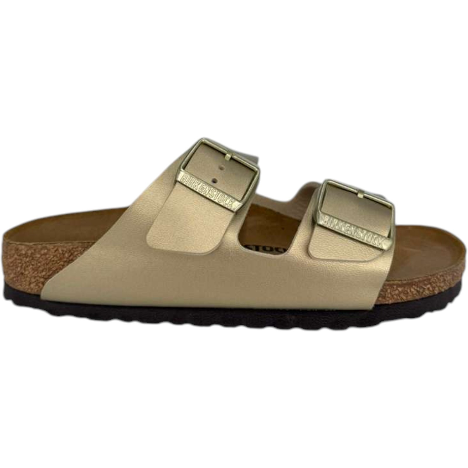 Birkenstock Arizona BS Sandals Men Women Slip-on Gold Narrow Fit – NEW