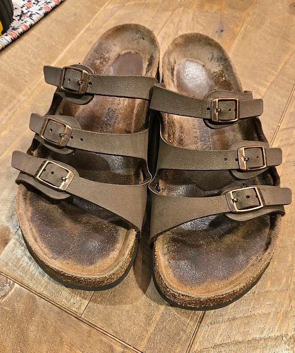 Women’s BIRKENSTOCK Florida Soft Footbed Slide Sandal 38