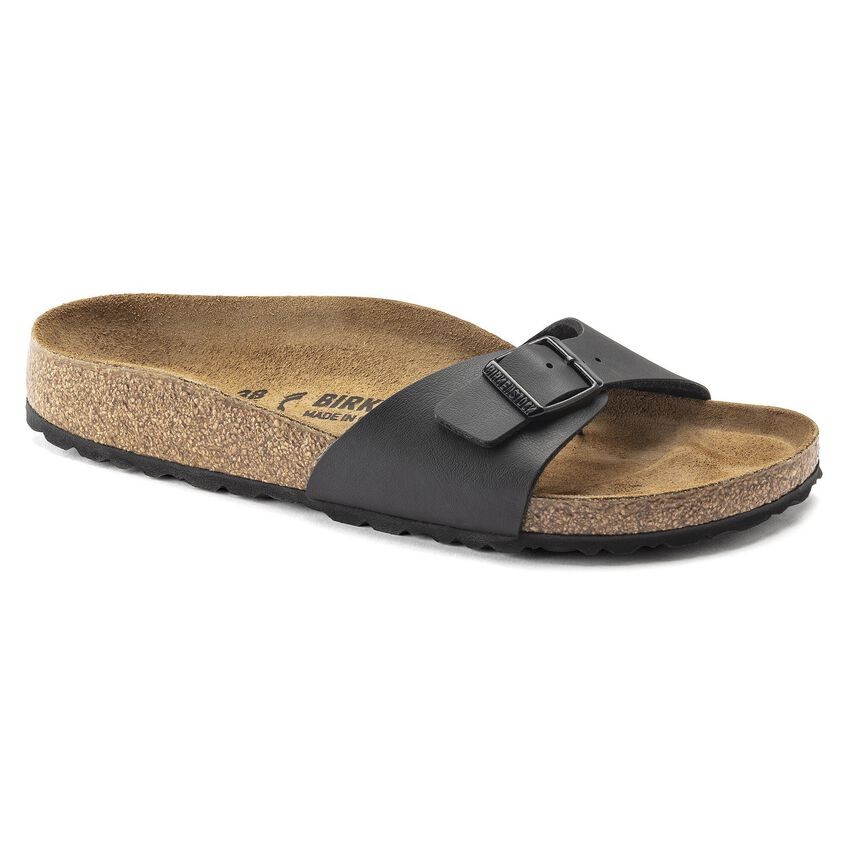 Birkenstock Madrid Birko-Flortm Birkibuctm Women’s Sandals 040793 Black