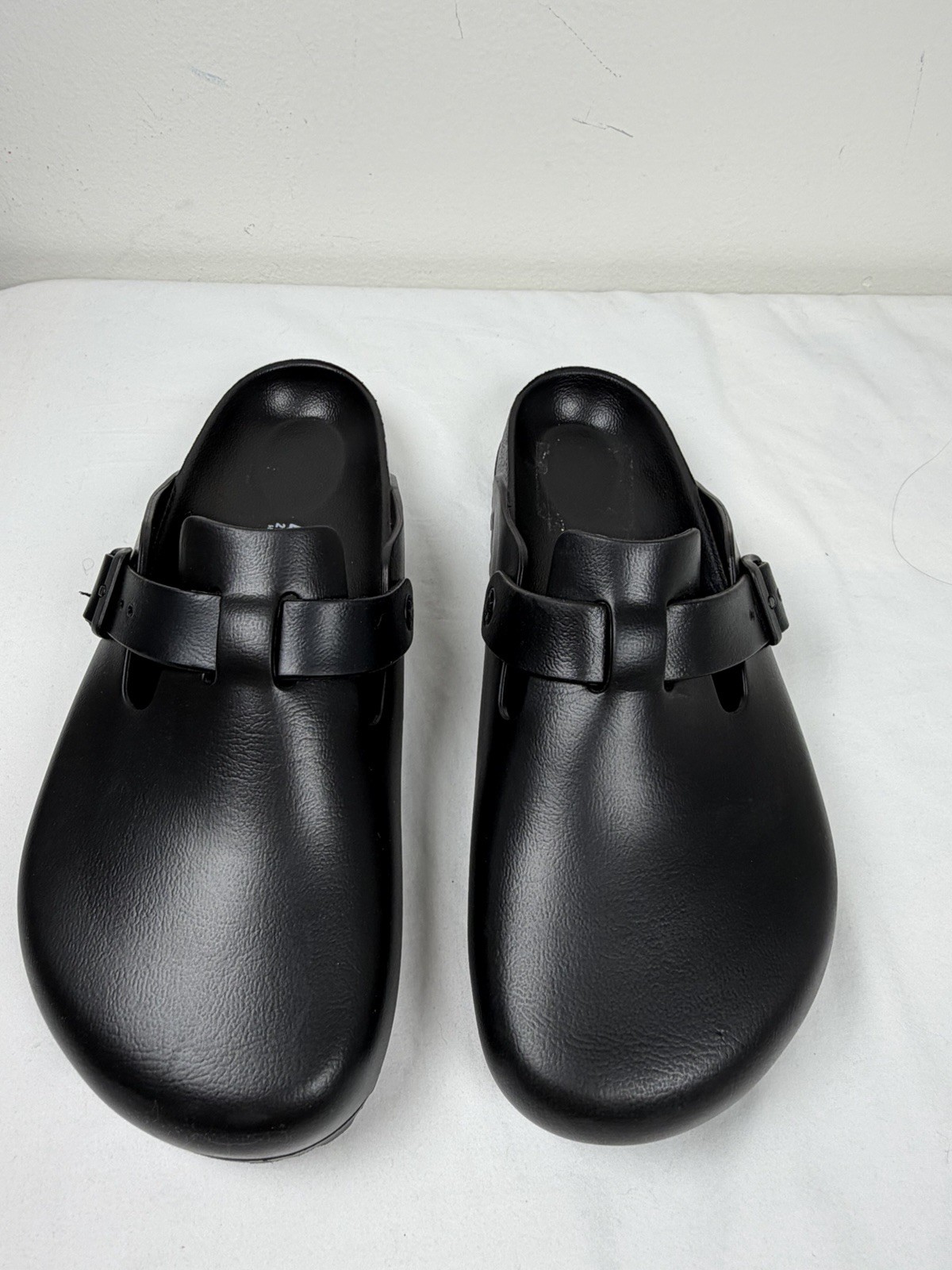 Birkenstock Boston Essentials EVA Clogs Black Men’s Size 12 NWOB