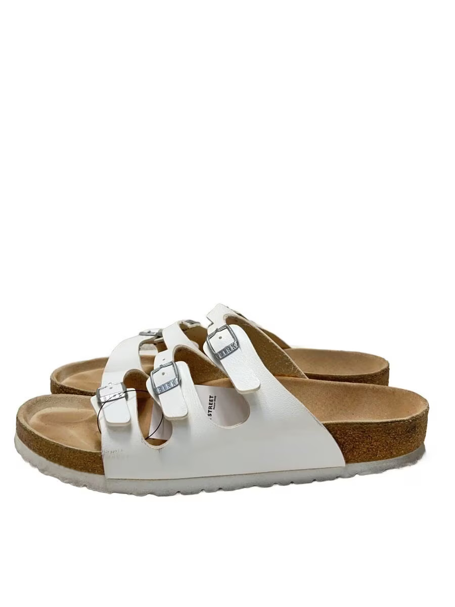 BIRKENSTOCK FLORIDA Sandals, 25cm, White