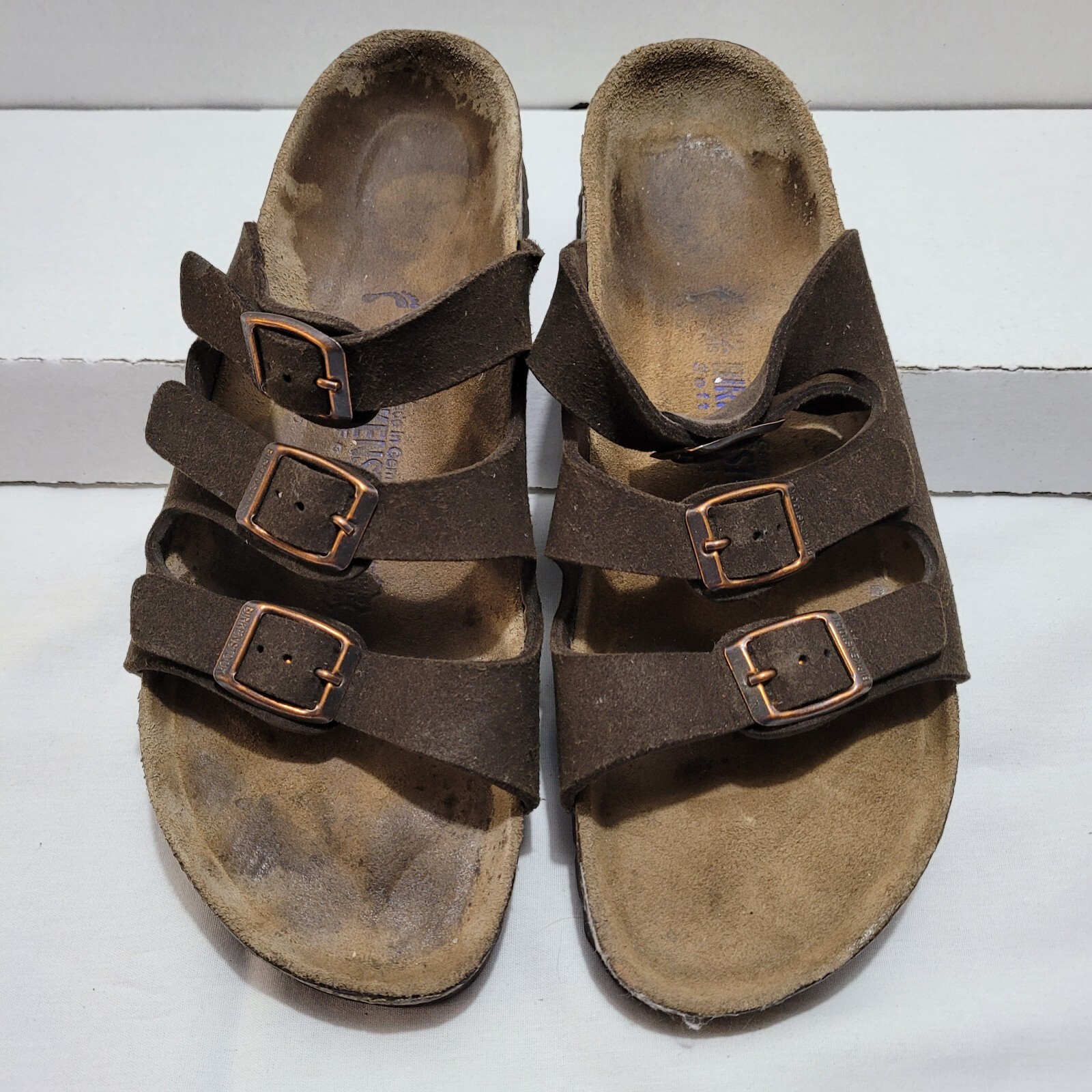 Birkenstock Florida SOFT footbed- Birko Flor Slides Sandals W11 M9 EU42