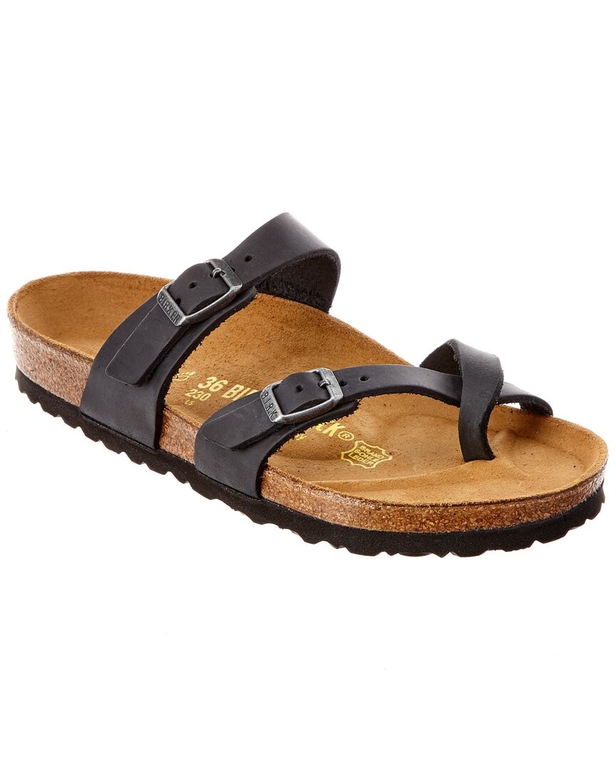 Birkenstock Mayari Oiled Leather Sandal Men’s Black 45