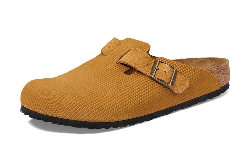 NIB – Birkenstock  Boston Suede Leather Corduroy  Men Clogs (Regular)
