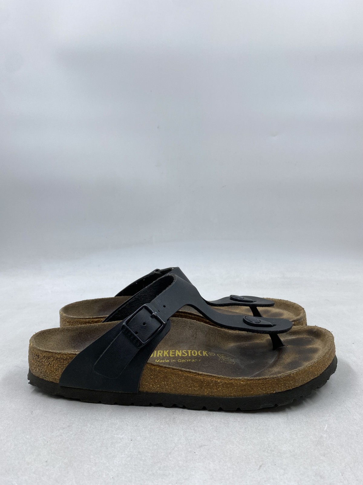 Birkenstock Black Leather Sandal W 7