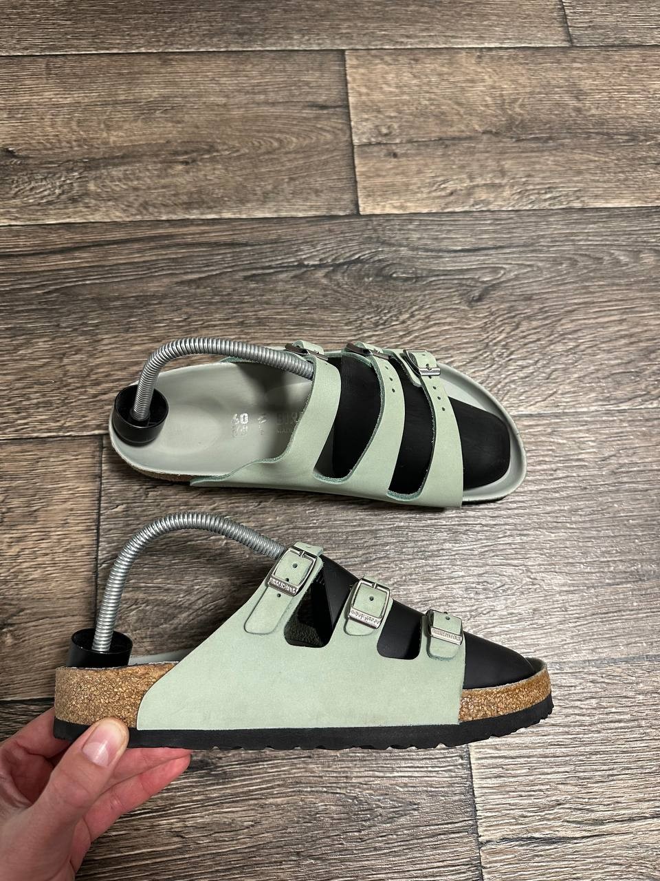 birkenstock florida women sandals leather us9 eu40