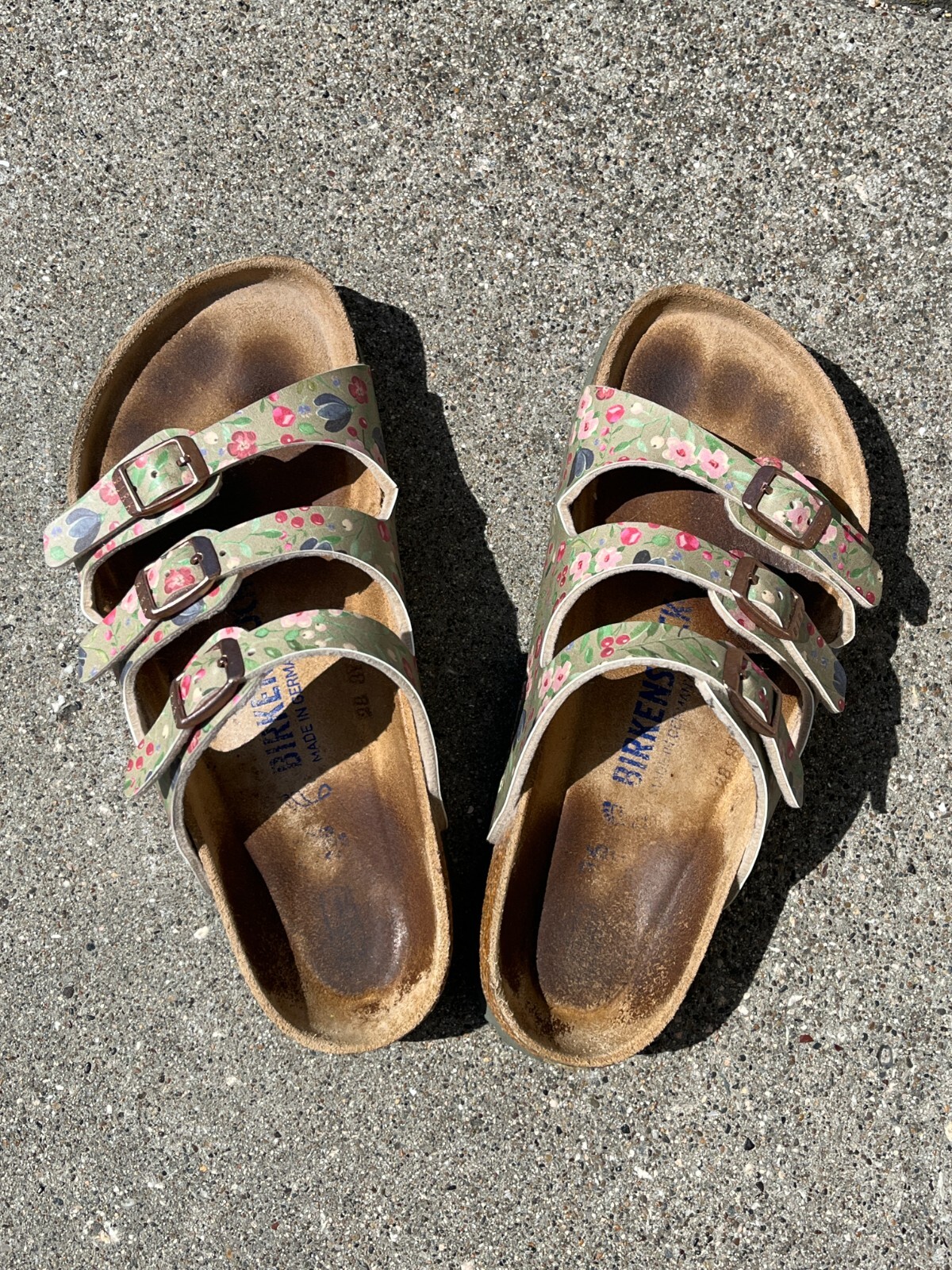 Birkenstock Florida Sandals Birko-Flor Women’s Size 36 U.S. size 5, 23CM, UK 3.5