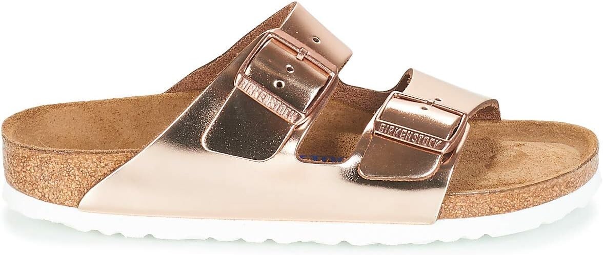 Birkenstock Arizona Regular Soft footb Metallic Copper 0952091-38 US M 5 W 7