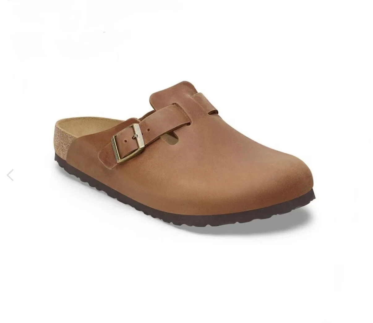 Birkenstock Boston Oiled Leather UNISEX  – Cognac EU 36N – 45R