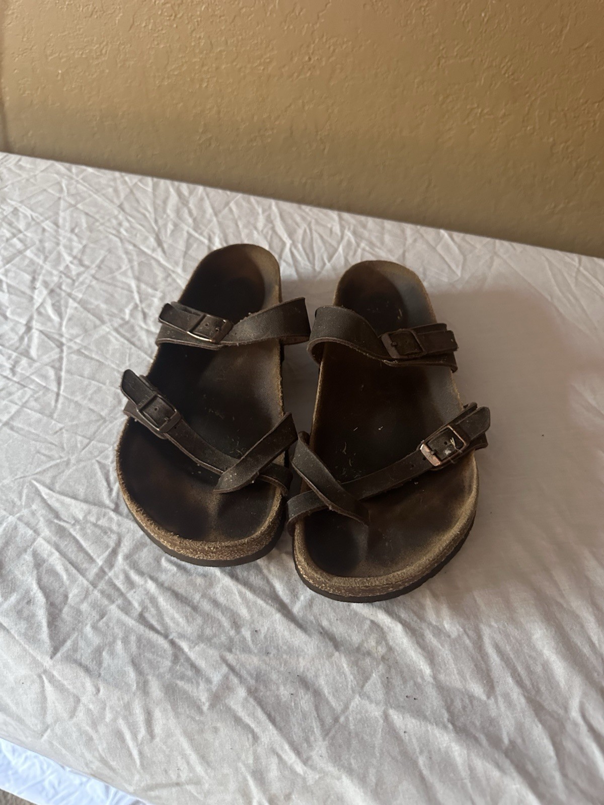 Birkenstock Mayari Leather Habana Brown Women’s  39 Or 8