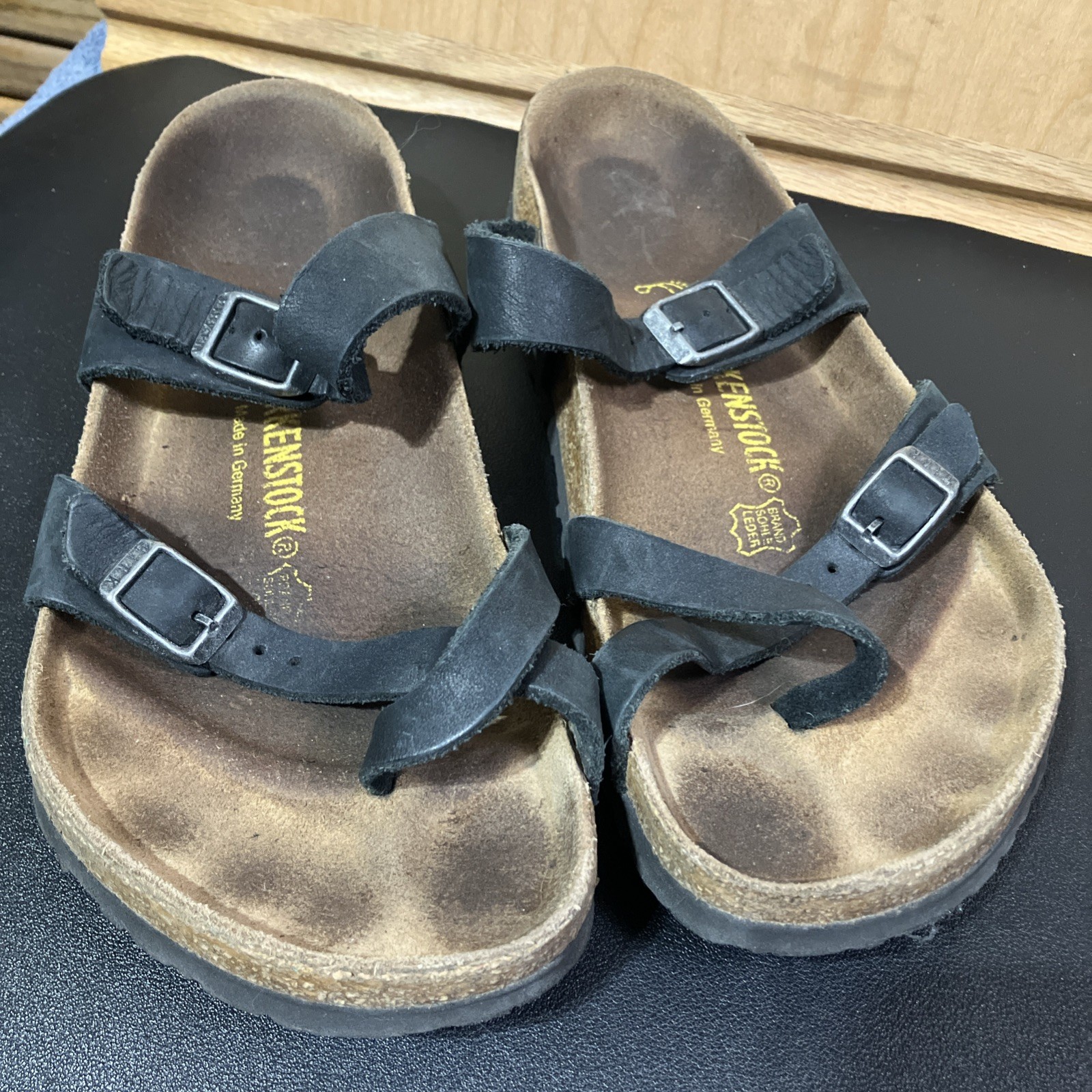 Birkenstock MAYARI Black Sandals Clogs Women’s EU 39 US 8-8.5