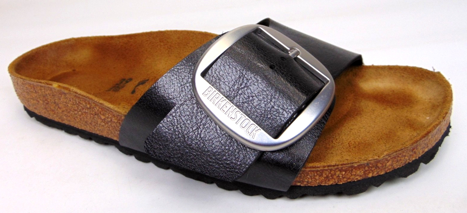 Birkenstock Madrid Big Buckle Womens Sandals, Size 8.0 N, Graceful Licorice