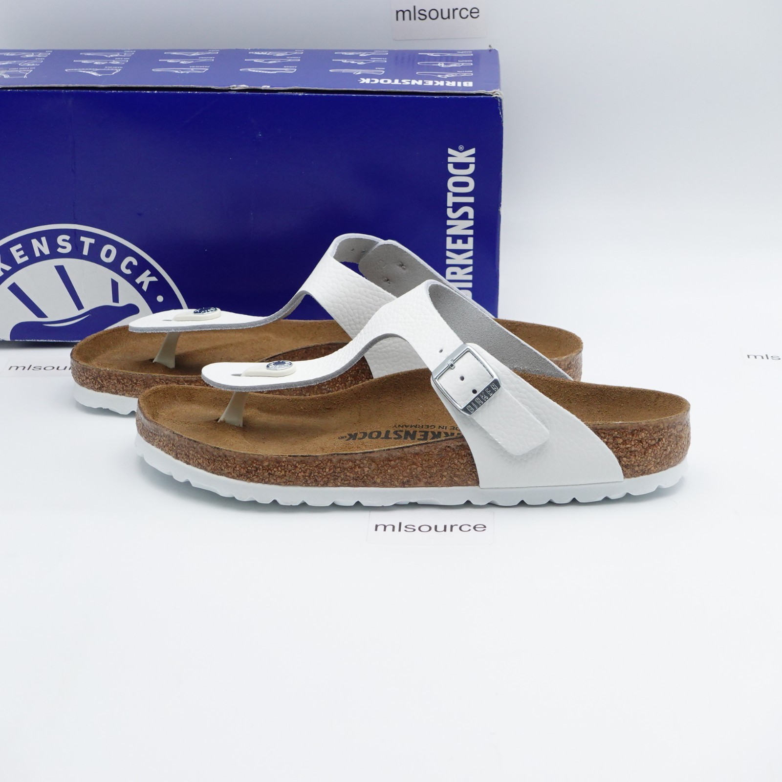 Size 8-8.5 US Women’s / EUR 39 Birkenstock Gizeh BS Leather Thong Sandal 1024328