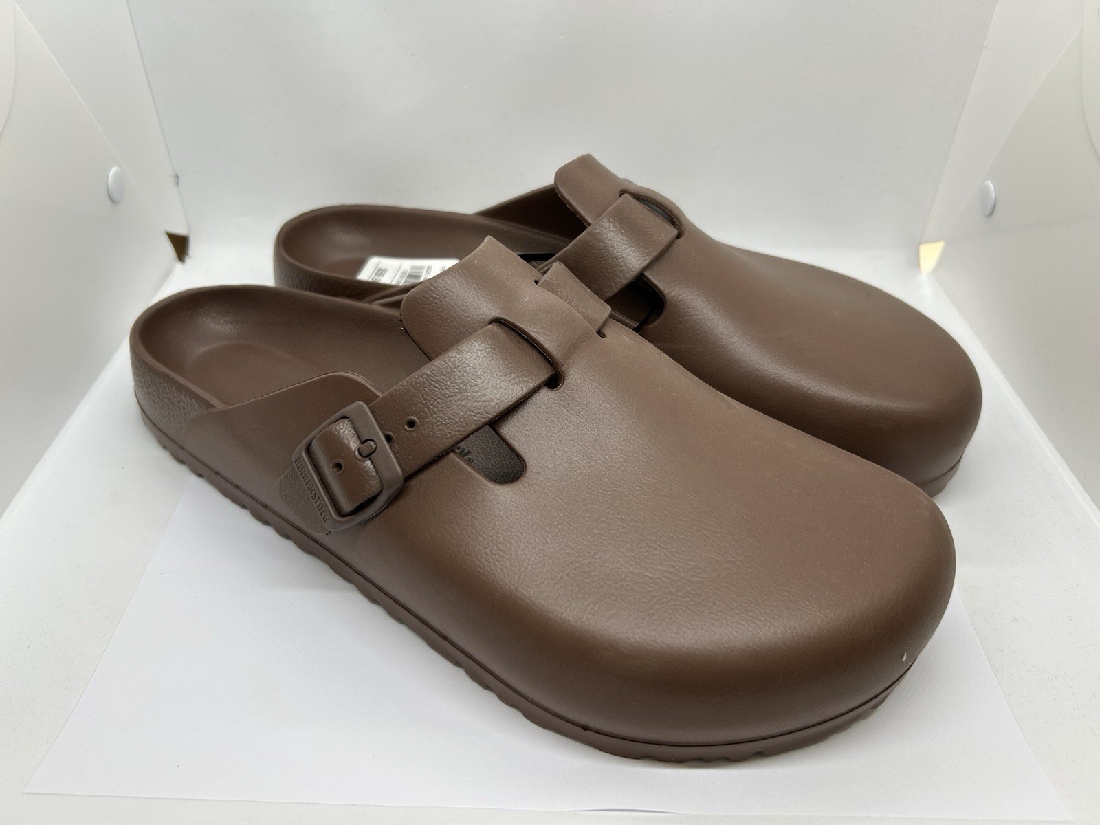 Birkenstock Brown Boston Essentials EVA Clogs Roast Size 46 Men’s US 13 NWT