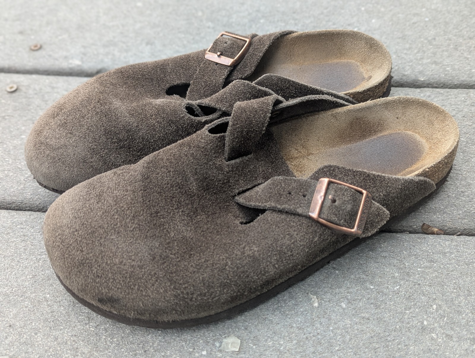 Birkenstock Boston  Suede Leather Size Woman’s 10/US 41/EU