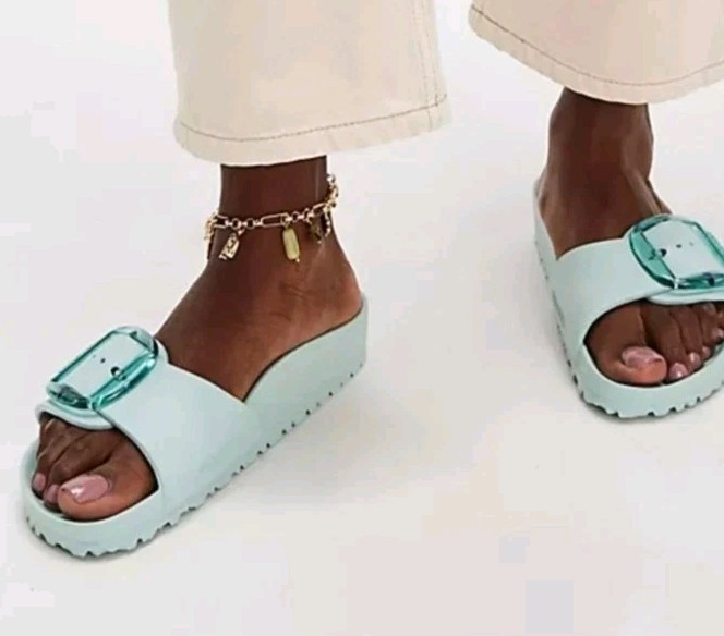 BIRKENSTOCK MADRID BIG BUCKLE EVA WATERPROOF Surf Green US 6.5 (37)