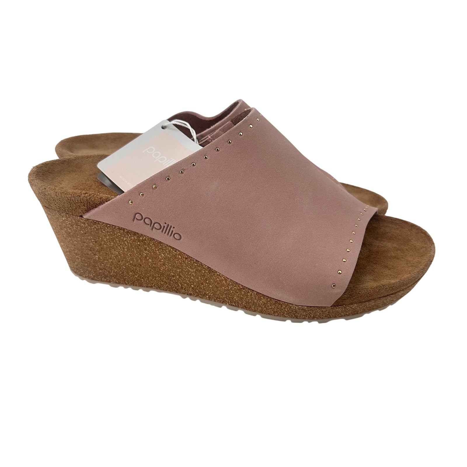 Birkenstock Papillio Namica Rivet Womens Wedge Heel Sandal 49