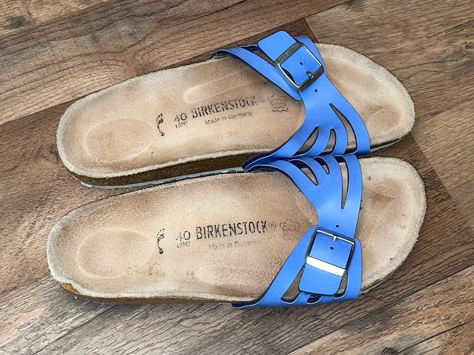 Birkenstock Madrid sandals Size 40/9 Blue