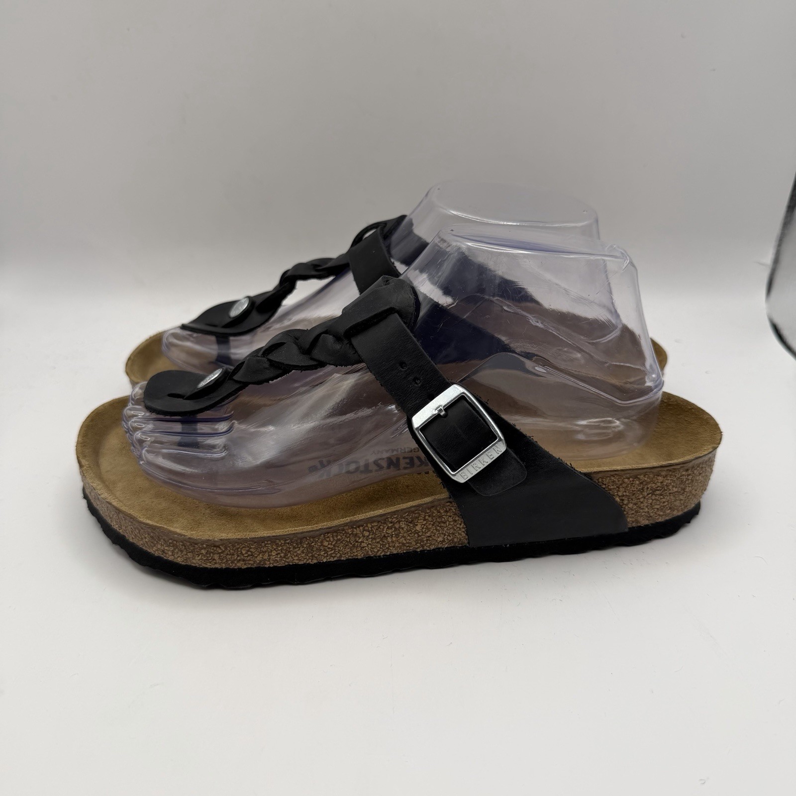 Birkenstock Women’s Gizeh Braided Thong Sandals Unisex Flip Flops Size 37 L6M4