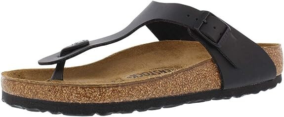 Birkenstock Gizeh Regular Fit Birko Flor Black US Men’s 4 Women’s 6 EU 37
