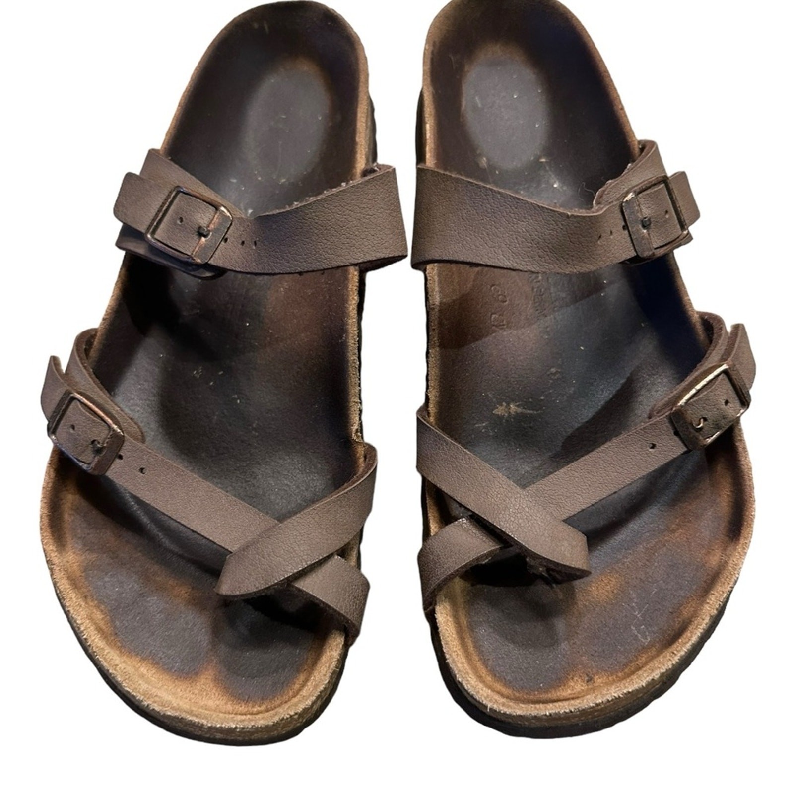 Birkenstock Women’s 39 (8.5/9) Brown Mayari Slip On Sandals