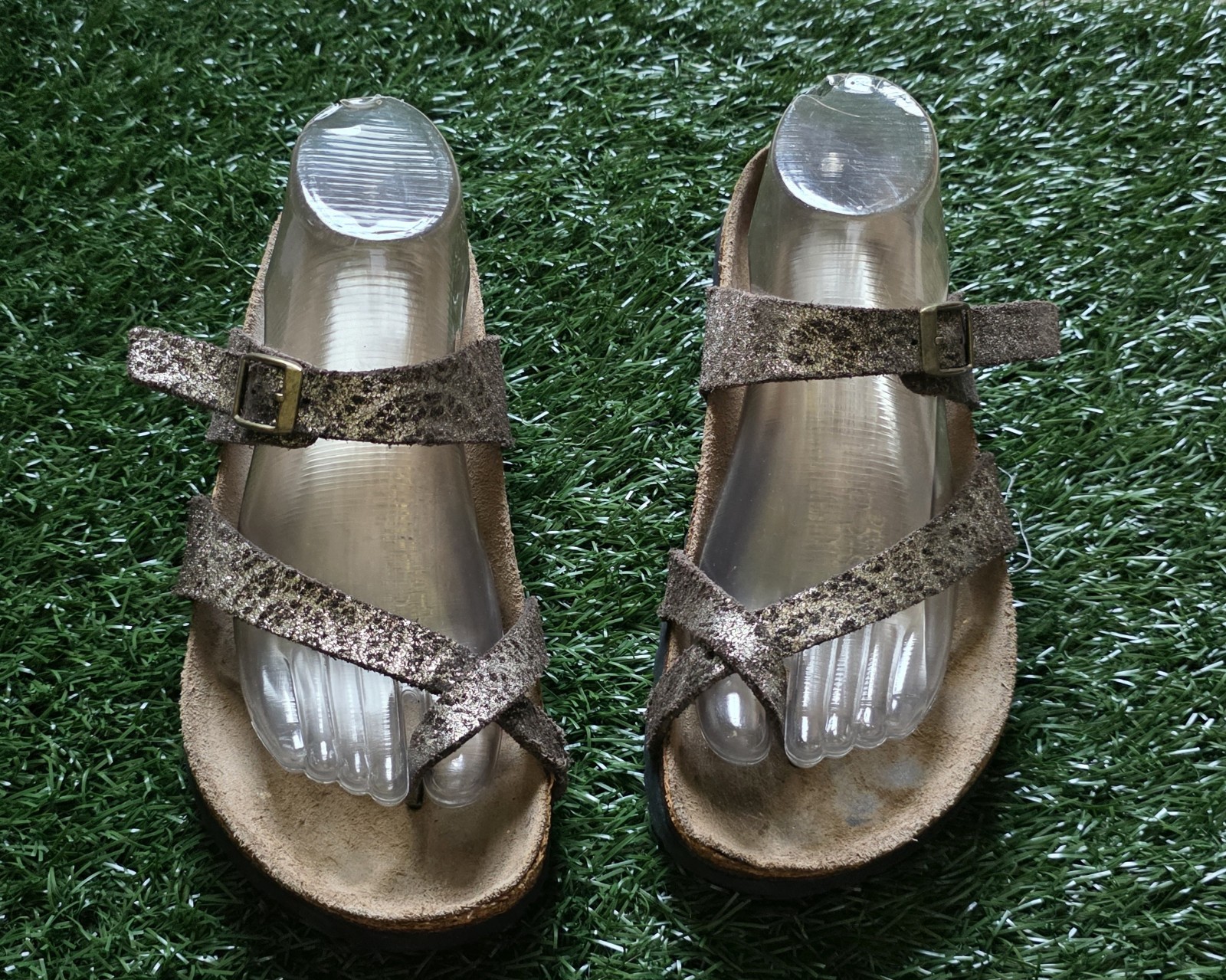 Birkenstock Papillio Cheetah Sandals Slide Women’s 39 8 /8.5 Regular