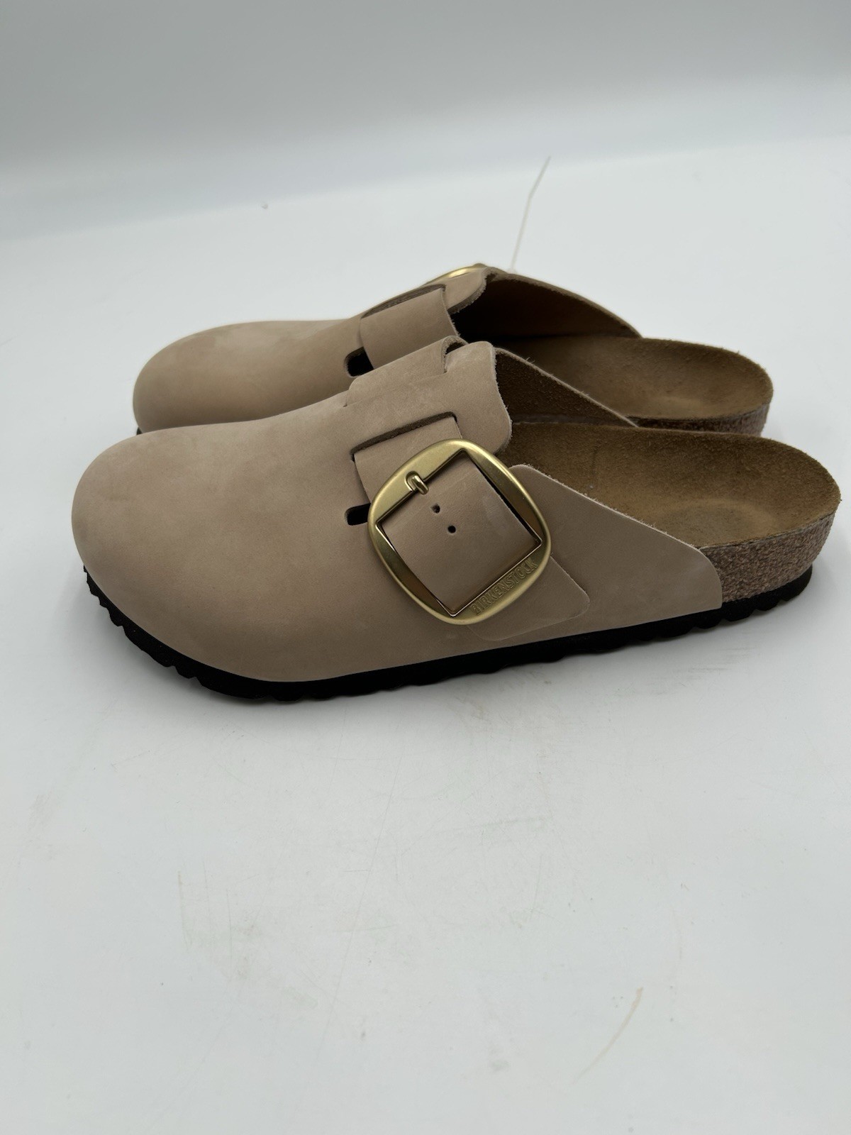 Birkenstock BOSTON Big Buckle Clogs Sandcastle Color 41 US 8-8.5