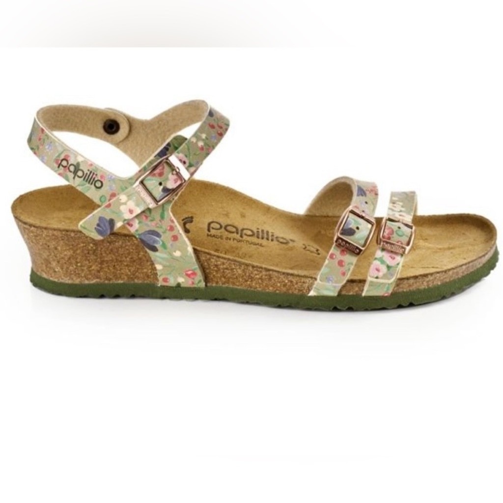 Birkenstock Papillio Lana Womens 12 Narrow Meadow Flowers Birko Flor Sandal