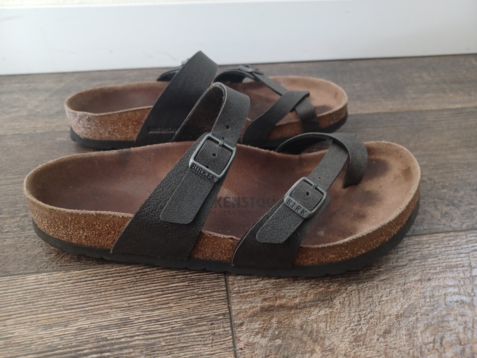 Women’s Birkenstock Mayari gray Sz. 38 / 7