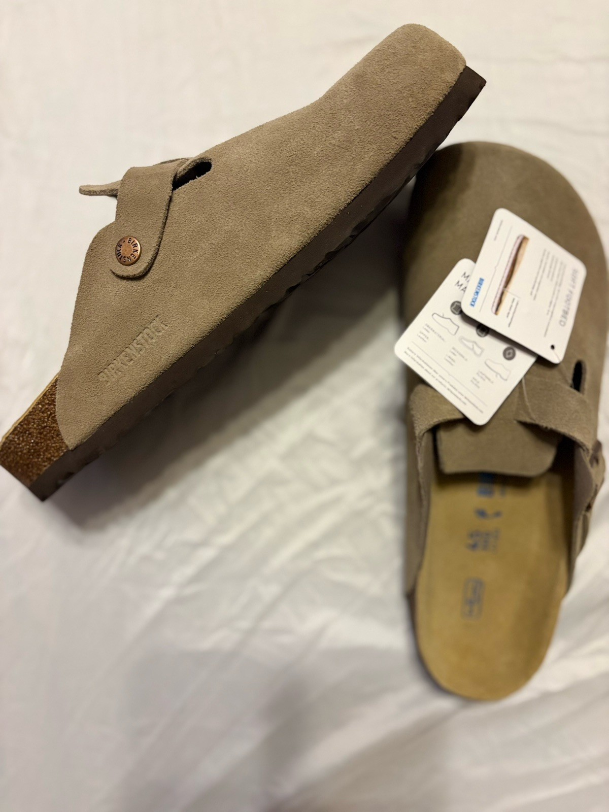 Birkenstock Boston Soft Footbed  Buckle Men’s Clog US 12 EU 45