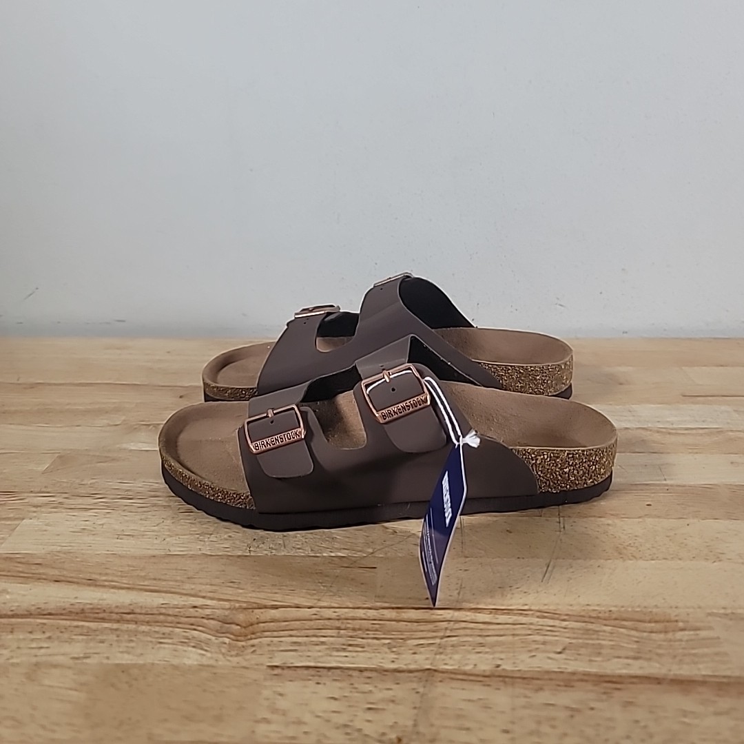 Birkenstock Arizona Mocca Birko-Flor Size 5 Men / 7 Women EUR 38 New