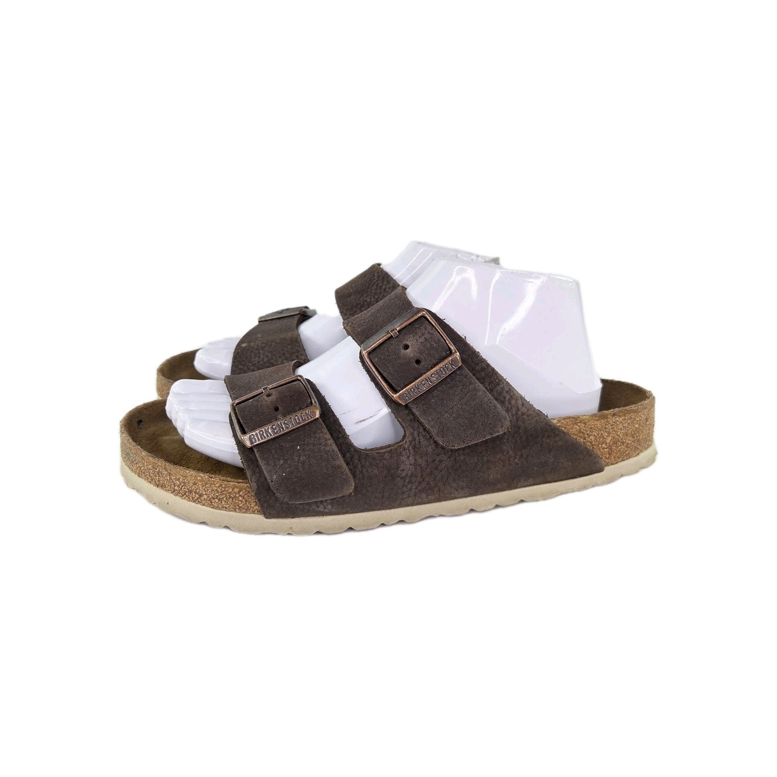 Birkenstock Arizona Espresso Brown Nubuck Sandals US 9 Women’s 40 Buckle Shoes