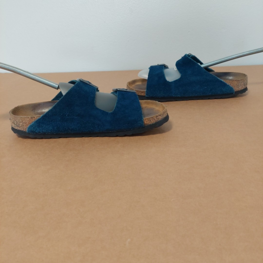 Birkenstock  Arizona Moroccan Blue Suede Leather SIZE L7 M5 EU 38